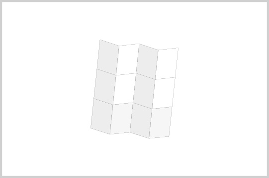 Mini-FOLDER mit Deckel, Gr. L, 4x3, 90 g/m² Rückseite
