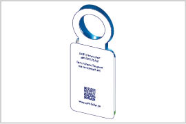 Umschlag mit Ihrer Werbung - Rückseite