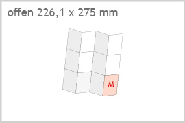 4x3 Falzfelder