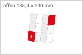 4x3 Falzfelder 