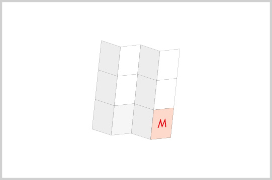 Mini-FOLDER Größe M, 4x3, 90 g/m²