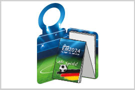 Mini-FOLDER Spielplan mit Anhänger