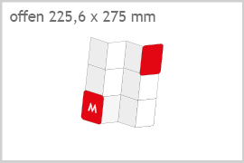 4x3 Falzfelder 