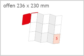 5x3 Falzfelder