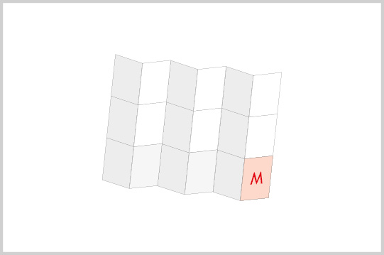 Mini-FOLDER Größe M, 6x3, 90 g/m²